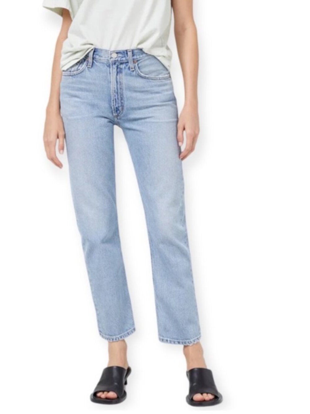 Agolde Straight Mid Rise Mia jeans
